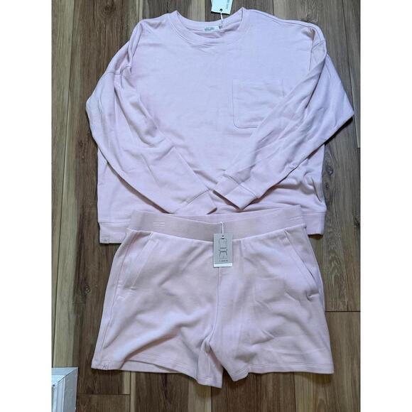 NWT! Barefoot Dreams Barefoot Dreams® Malibu Brushed Fleece Pajamas Size Large - Picture 5 of 6